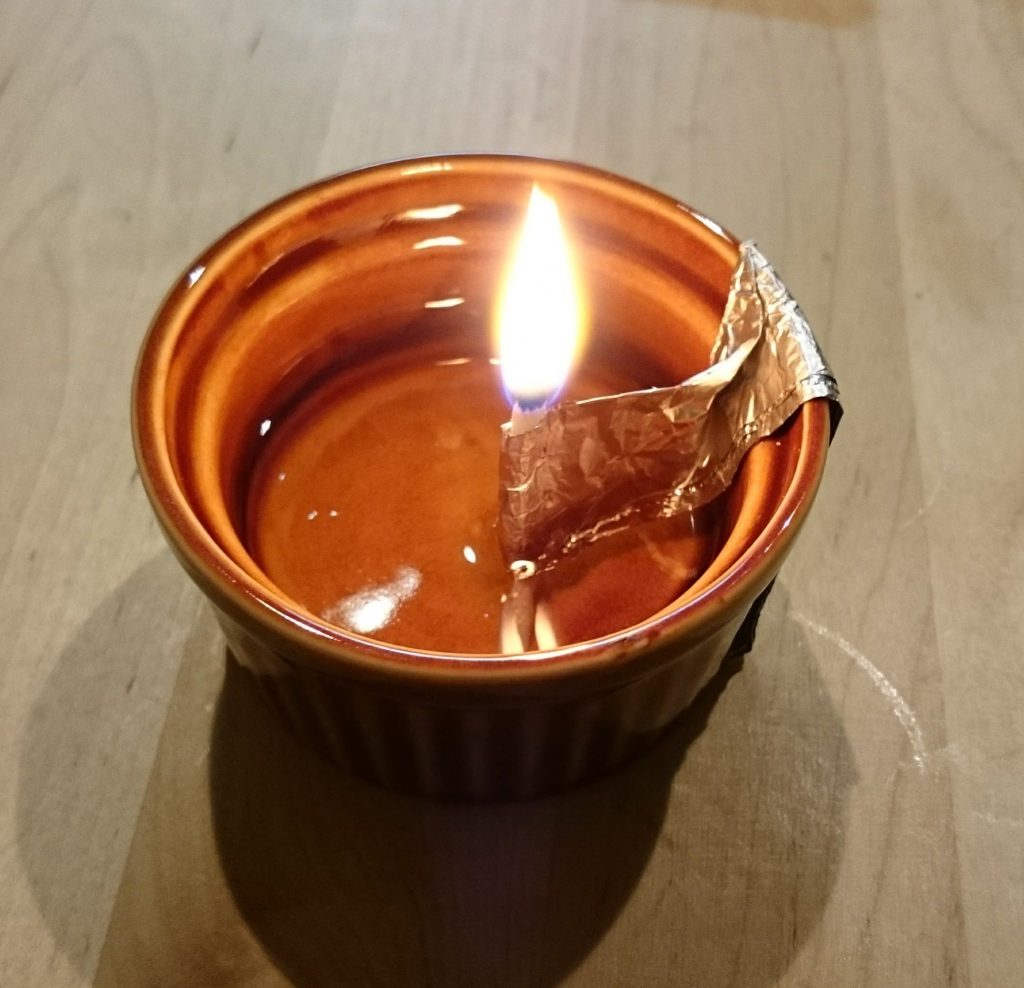 手作りランプ